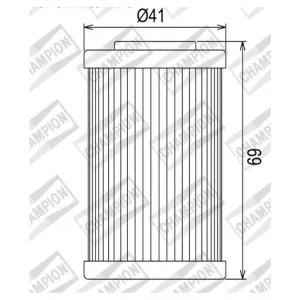 Levný Olejový filtr CHAMPION COF055 100609215