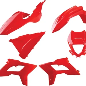 Sada plastů POLISPORT restyling Beta Red 91075 Cenová Bomba