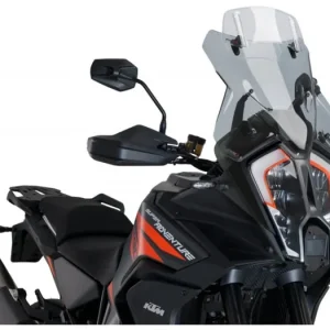 Luxusní Plexi štít PUIG TOURING WITH VISOR 20586H kouřová