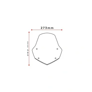 Garance Vrácení Peněz Plexi štít PUIG NEW. GEN SPORT 3767N černý