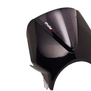 Plexi štít PUIG RETROVISIONS 003NF matná černá tmavá kouřová Cenově Výhodný