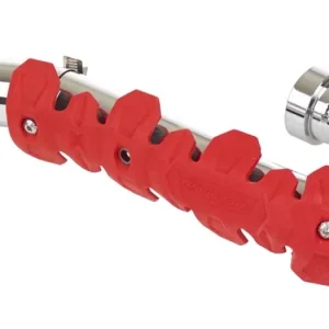 Ochranný kryt hlavy výfukového potrubí POLISPORT ARMADILLO krátké červená Prémiový