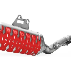 Kryt výfuku POLISPORT ARMADILLO červená Finální Výprodej