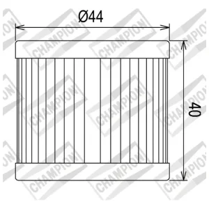 Prémiový Olejový filtr CHAMPION COF031 100609065