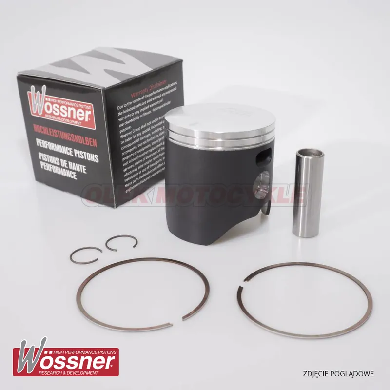 Píst Wossner (2T) KTM SX / EXC 250 06-22, HUSABERG TE 250 11-15 (66,35mm)(8169DB)(23630B) Jen Po Omezenou Doba