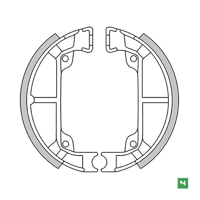 Koupit Online NEWFREN brzdové čelisti - pakny SUZUKI ADRESS 50, TUNE 50 93-, ATALA BYTE 50, HACKER 50 -95 (95X20mm)