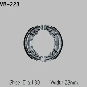 VESRAH brzdové čelisti - pakny YAMAHA XT 350 85-91, TT 350 83-93, TT 600 83-92 vyrobeno v Japonsku Záruka V Ceně