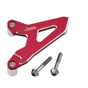 ACCEL kryt ozubeného kola přední HONDA CRF 450R 05-07, CRF 450X 05-12 barva červená Akce