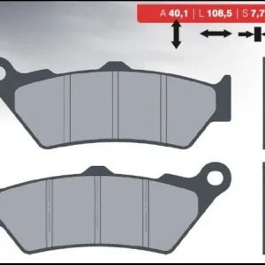 BRENTA brzdové destičky KH209 (organické) Přímo Od Výrobce