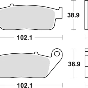 Expresní Doručení TRW ZF brzdové destičky KH142 sintrované STREET BMW C-EVOLUTION 14-, C 650 11-, SUZUKI BURGMAN 650 04-, přední