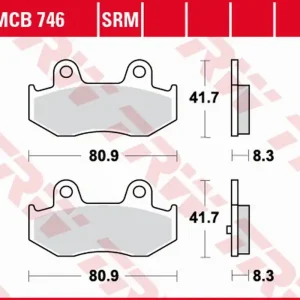 Finální Výprodej TRW ZF brzdové destičky KH323 sintrované KAWASAKI SC 250 EPSILON 02, SUZUKI AN 400 BURGMAN 03-06, TYŁ, ITALJET JACK 125 07, přední/zadní