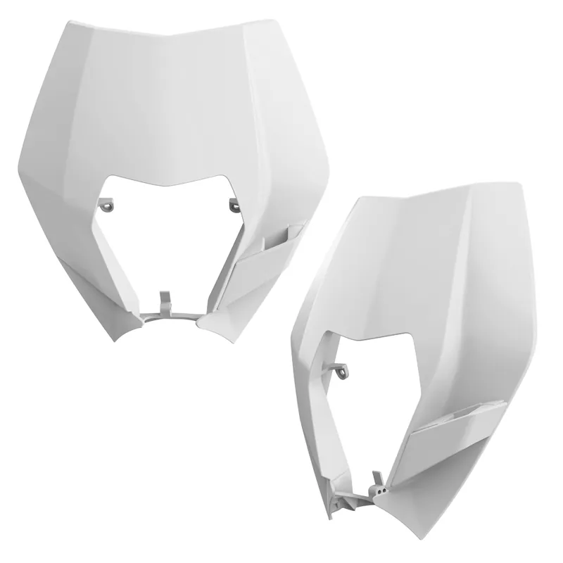 Záruka V Ceně POLISPORT kryt světla přední KTM EXC / EXC-F / XC-W / XCF-W `08-13 barva bílá (vzor OEM)