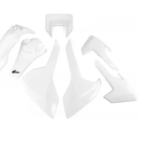 UFO kompletní sada plastů HUSQVARNA TX/TE/FE 17-19 s krytem světla barva (bílá) (HU621E999W) Zlevněný