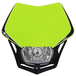 Must-Have RACETECH (RTECH) světlomet přední V-FACE barva žlutá fluorescenční/černá