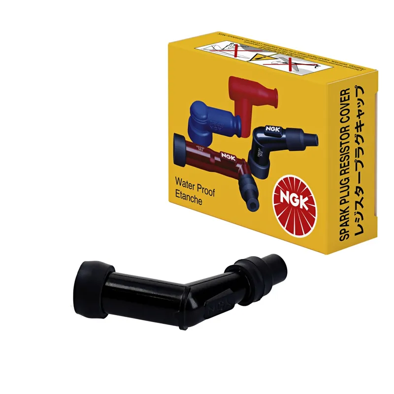 Profesionální NGK fajfka na zapalovací svíčky ebonitová ohnutá (120) barva černá (NR 8032)