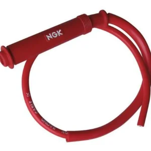 NGK fajfka na zapalovací svíčky gumová jednoduchá kabel 50 Cmm barva červená s krytkou (NR 8089) Ihned K Objednání