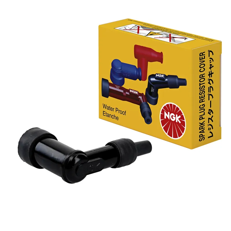 Novinka NGK fajfka na zapalovací svíčky ebonitová ohnutá (90) barva černá (NR 8330)