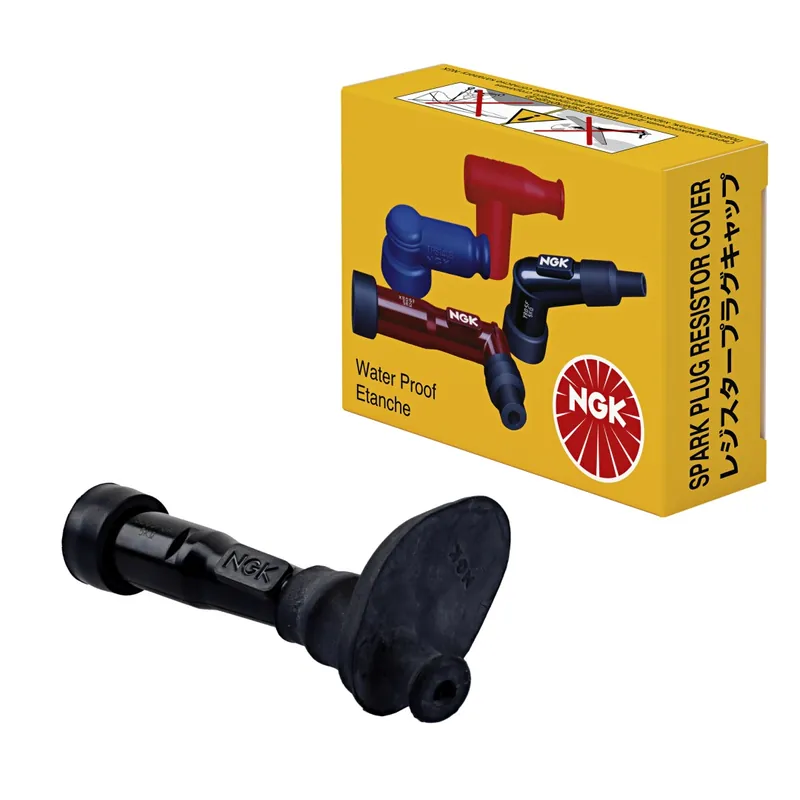 NGK fajfka na zapalovací svíčky (NR 8683) jednoduchá, barva černá s gumovým pouzdrem, HONDA VT600/750C, XL600V,XRV750, NTV650 Finální Výprodej