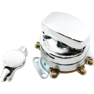 TECNIUM (VICMA) spínač zapalování HARLEY DAVIDSON (chromovaná) (10935) Nejlepší Cena