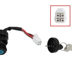 BRONCO spínač zapalování YAMAHA YFM 400 GRIZZLY 07-08, YFM 400/450 KODIAK 03-06, YFM 450 GRIZZLY 07-14, YFM 450 WOLVERINE 06-09, YFZ 450 04-09 (5ND-82510-00-00; 5ND-82510-01-00; 5TG-82510-00-00) Pouze Dnes