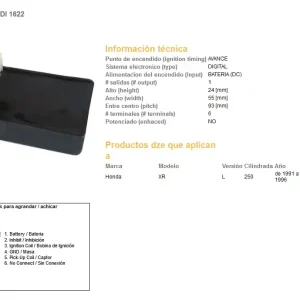 Cenový Hit DZE jednotka zapalování CDI HONDA XR 250L 91-96 (30410-KV6-671)