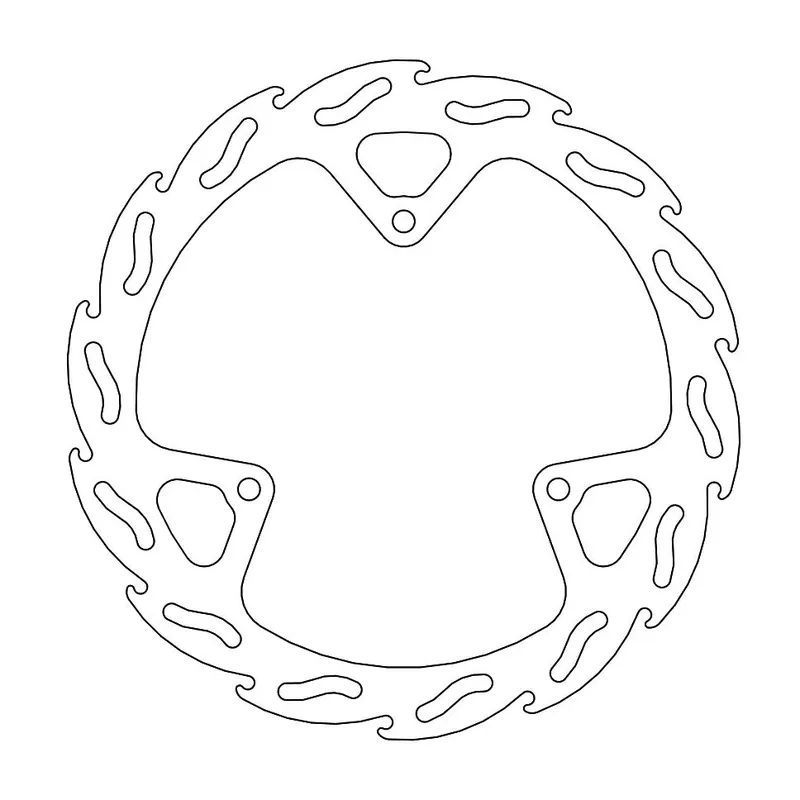 MOTO-MASTER přední brzdový kotouč FLAME KTM SX 65 02-, HUSQVARNA TC 65 17-, GASGAS MC 65 21- Přímo Od Výrobce