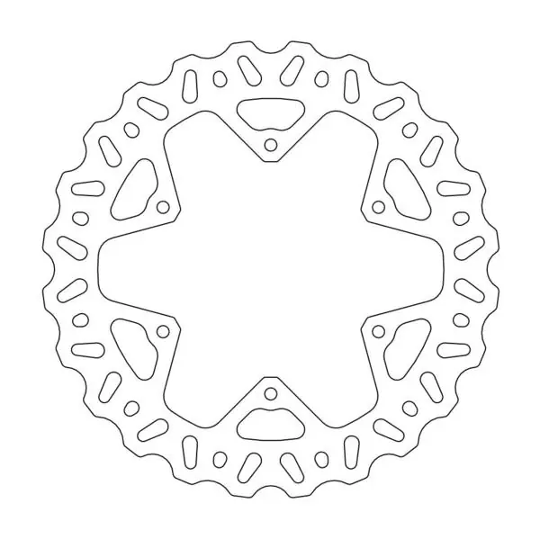 Super Cena MOTO-MASTER brzdový kotouč zadní NITRO YAMAHA YZ/YZF 245mm