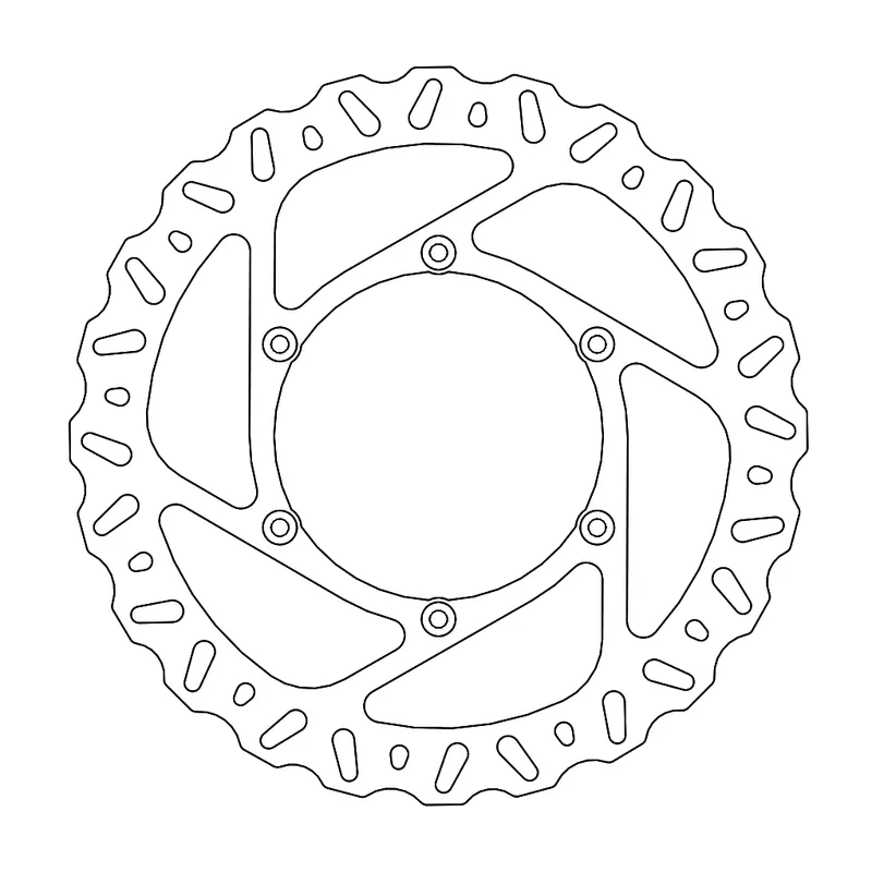 MOTO-MASTER přední brzdový kotouč NITRO 270mm YAMAHA YZ/YZF 125/250/450 16-, WRF 250 17-19, 450 16-18 Zlevněný