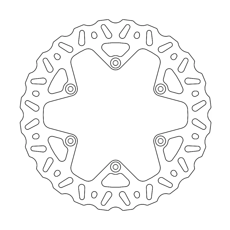 Must-Have MOTO-MASTER brzdový kotouč zadní NITRO 245mm YAMAHA YZ/YZF/WRF 125/250 19-, YZF 450 18-19