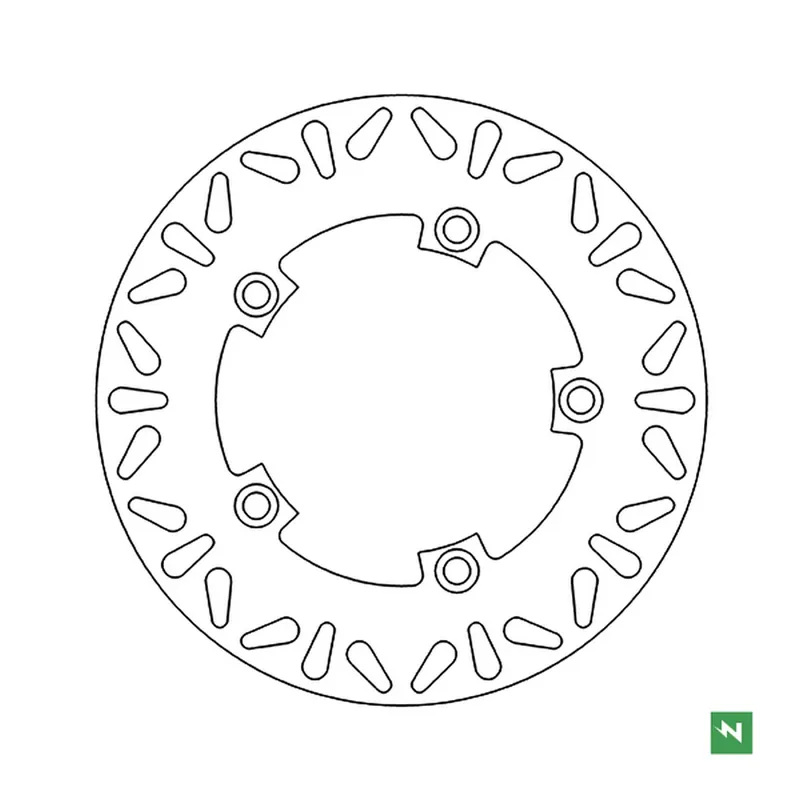 NEWFREN brzdový kotouč zadní SUZUKI GSF/GSR/SFV/GSX (240X120X5) Zlevněný