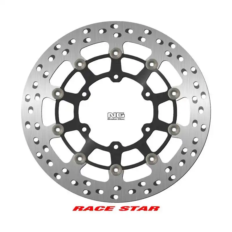 NG přední brzdový kotouč RACE STAR PREMIUM SUZUKI GSX-R 600/750/1000 08-18 (310X102X5mm) (6X8,25mm) plovoucí (prostředek hliníkový, vylepšený chlazení) Limitovaná Edice