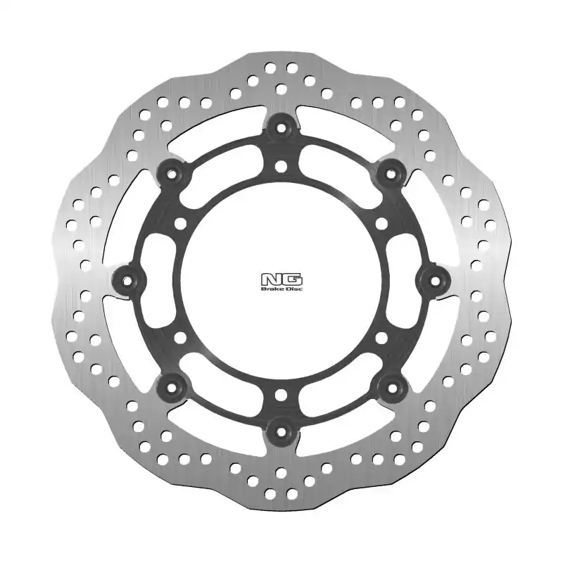 Kup Teď NG přední brzdový kotouč HYOSUNG GV 700C 05-09, GV 650 AQUILLA 04-18, ST-7 10-15, YAMAHA WR 250X 08-14 (300X132X5mm) (6X8,5mm) WAVE plovoucí