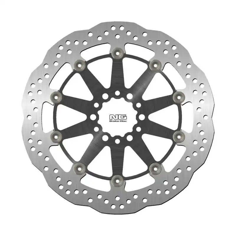 NG přední brzdový kotouč KTM DUKE 390 17, DUKE 125/200/250/390 13-17, RC 125/200/250/390 13-18 (320X60,5X5mm) (6X10,25/8,25mm) WAVE (prostředek hliníkový) Koupit Online