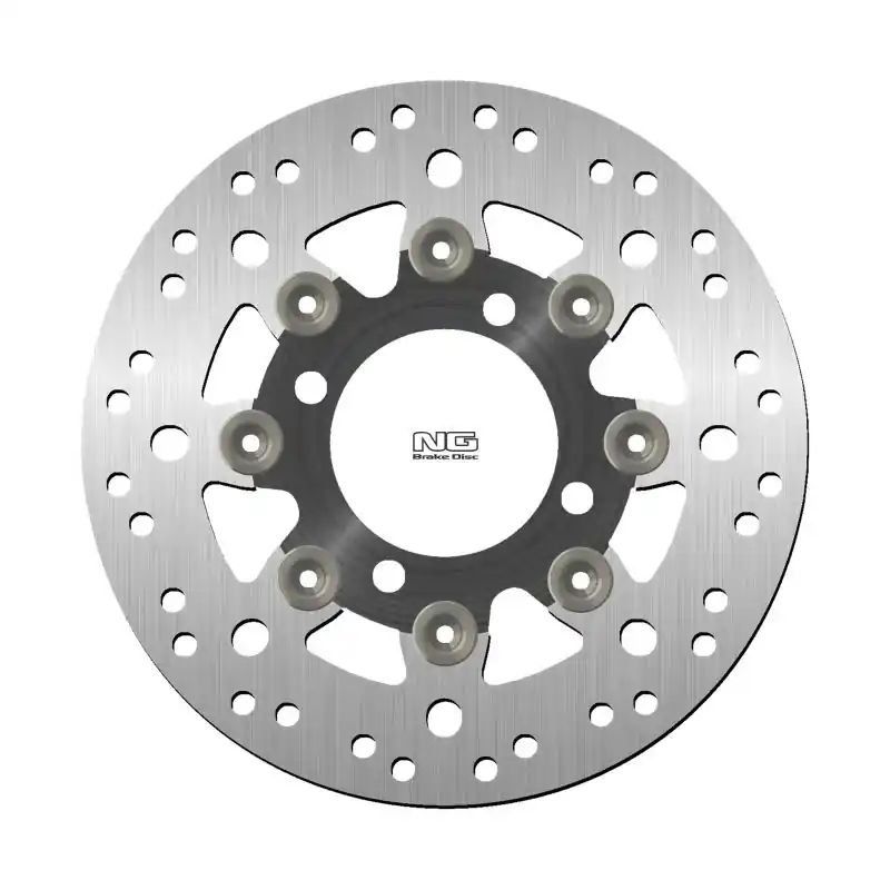 NG přední brzdový kotouč CF MOTO CFORCE 1000 19-21, CFORCE 450 17-21, CFORCE 520/550/820 17-21, CFORCE 600 20-21 (220X72X4mm) (4X10,25mm) (prostředek hliníkový) Oblíbený
