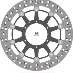 Hromadná Objednávka NG přední brzdový kotouč RACE STAR PREMIUM HONDA CB 1300 03-12, CB 1000R 08-, CBR 600RR 09-18, CBR 600/1000RR 04-05, CTX 1300 14-, FORZA 750 21, (310X94X5mm) (6X6,25mm) plovoucí (prostředek hliníkový, vylepšený chlazení)