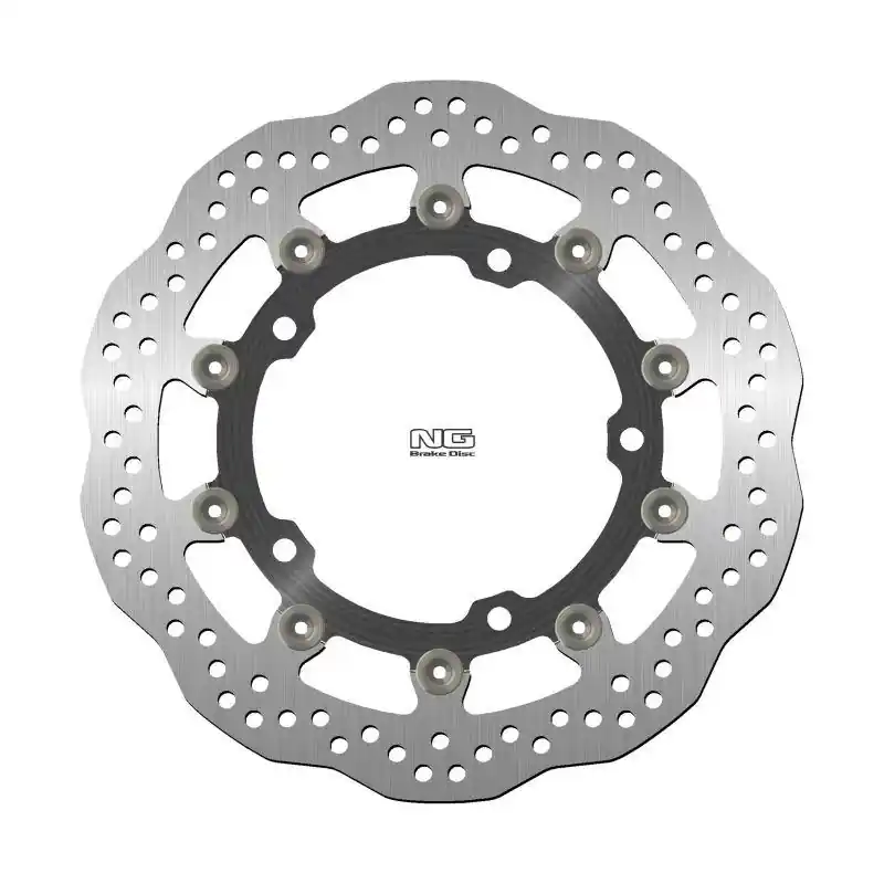 Výhodná Nabídka NG přední brzdový kotouč KAWASAKI NINJA 400 / s 400 18-22, ZX-25R 21-22 (310X141,75X5mm) (5X10,25mm) WAVE (prostředek hliníkový)