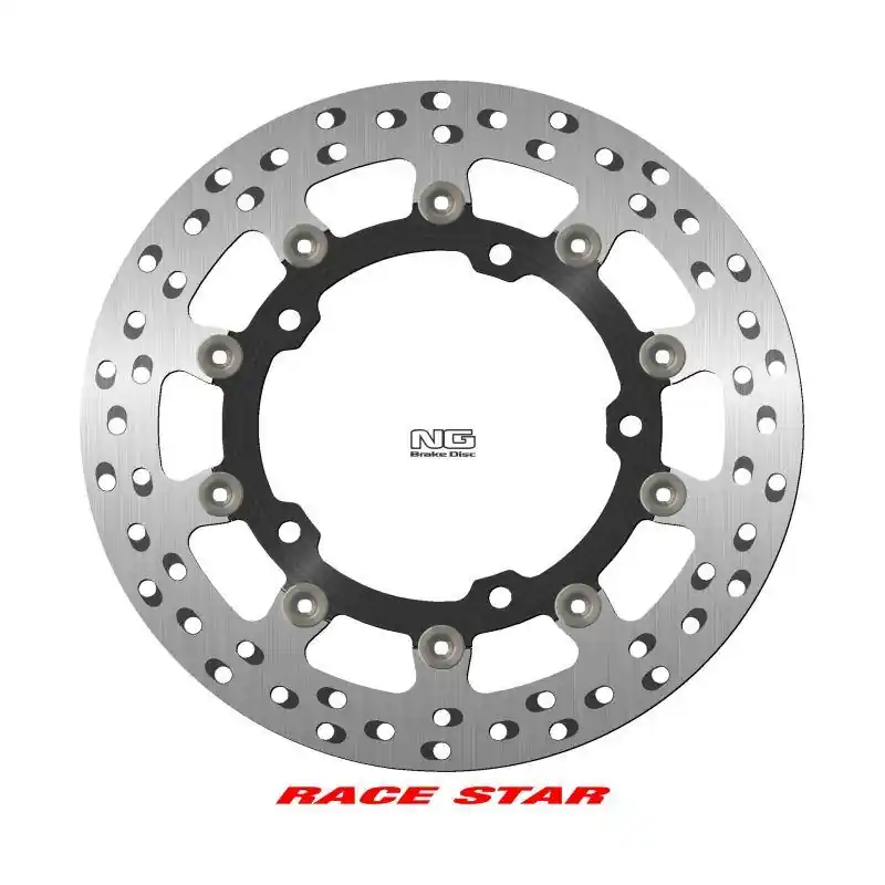NG přední brzdový kotouč RACE STAR PREMIUM KAWASAKI NINJA 400 / s 400 18-22, ZX-25R 21-22 (310X141,75X5mm) (5X10,25mm) (prostředek hliníkový, vylepšený chlazení) Originální