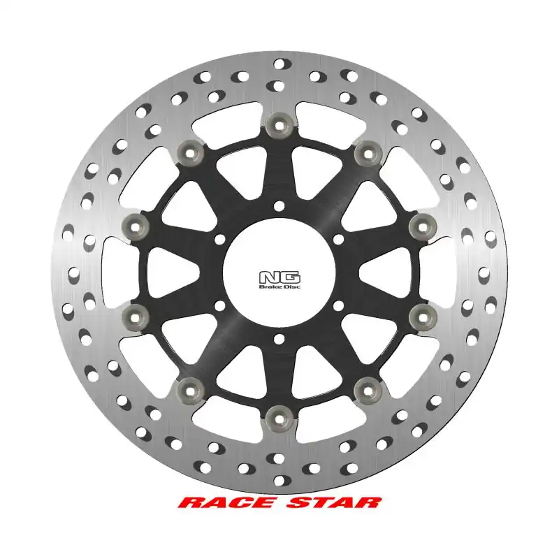 Odeslání Ihned NG přední brzdový kotouč RACE STAR PREMIUM BMW S 1000R 21, S 1000RR 19, S 1000XR 20 (320X80,2X5mm) (6X8,25mm) plovoucí (prostředek hliníkový, vylepšený chlazení)