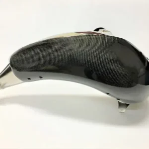 Značkový PROMX velký karbonový kryt difusoru STANDARD (OEM) 2T KTM EXC 250/300 TBI 24-, SX 250/300 23-, HUSQVARNA TE 250/300 TBI 24-, TC 250/300 23-