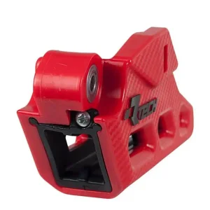 RACETECH (RTECH) vodítko řetězu BETA RR/RX 125/250/300/350/450/530 13-23, XTRAINER 250/300 15-23 MONOBLOCK R2.0 WORX s vyměnitelnéM vložkaEM barva červená Novinka