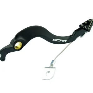 Bezpečná Platba SCAR závodní páka zadního brzdy HONDA CRF 250R 10-25, CRF 450R 05-25 barva černá
